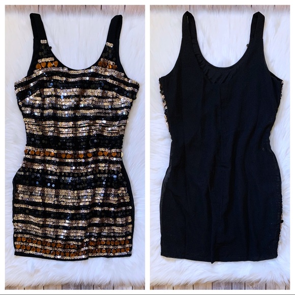 Romeo & Juliet Couture Embellished Mini Dress - Picture 2 of 5